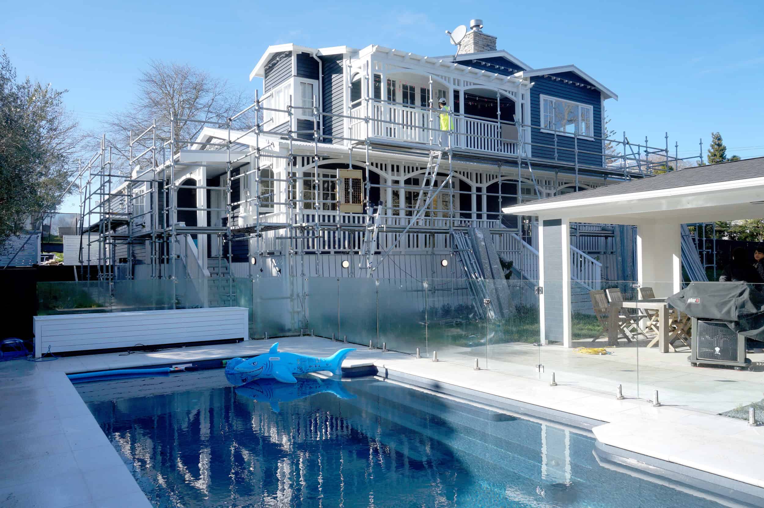 Exterior-painting-after Top 7 Renovation Ideas to Boost Auckland Home Value in 2025