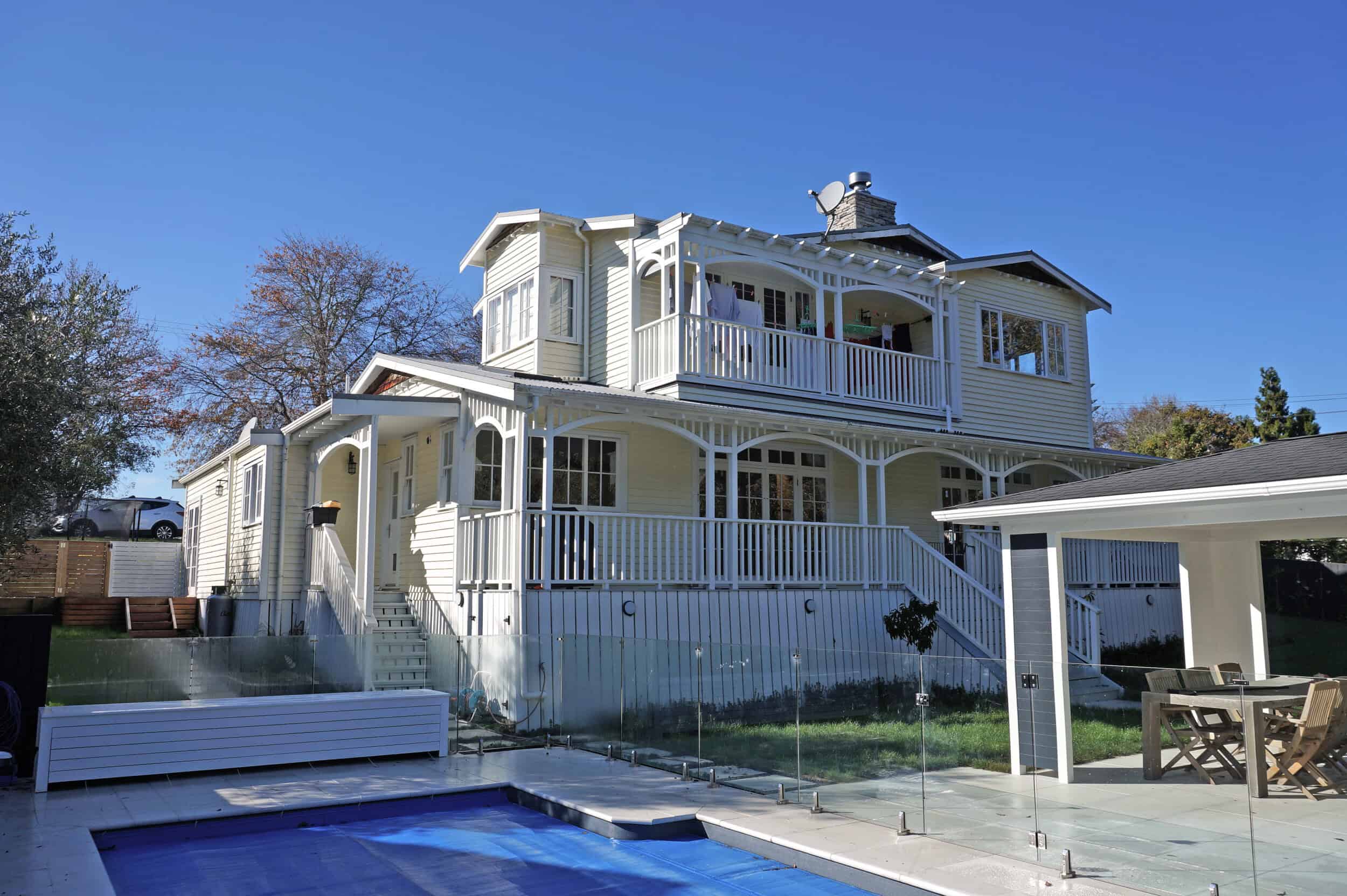 Exterior-painting-before Top 7 Renovation Ideas to Boost Auckland Home Value in 2025