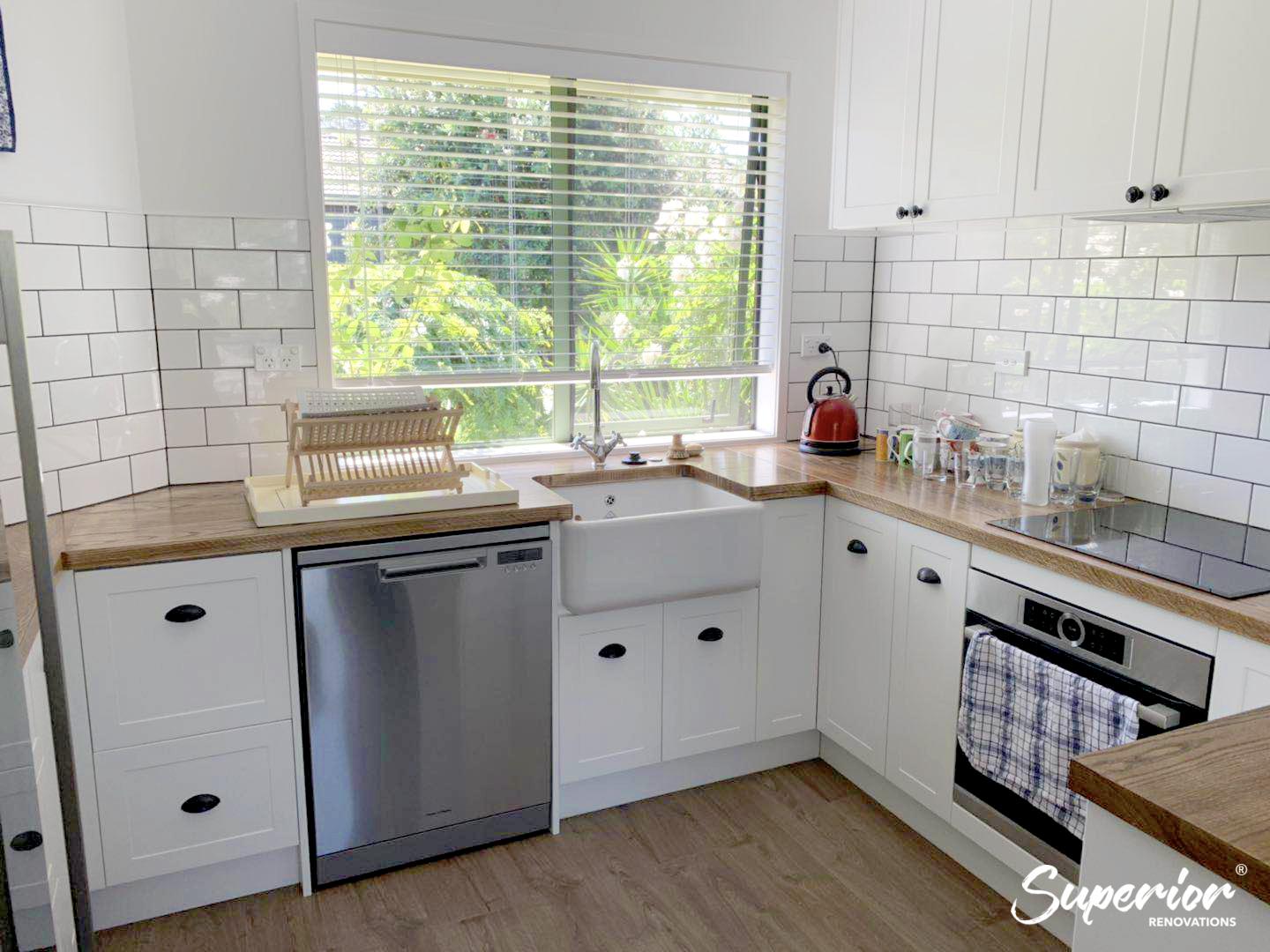 Cottage Style Country Kitchen Renovation in Mangere Bridge ...
