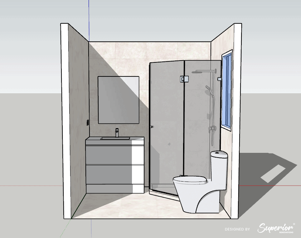 Small-Bathroom-Design-Superior-Renovations-5, Kitchen Renovation, Bathroom Renovation, House Renovation Auckland