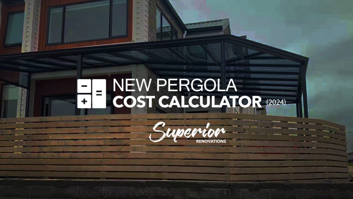 new pergola cost