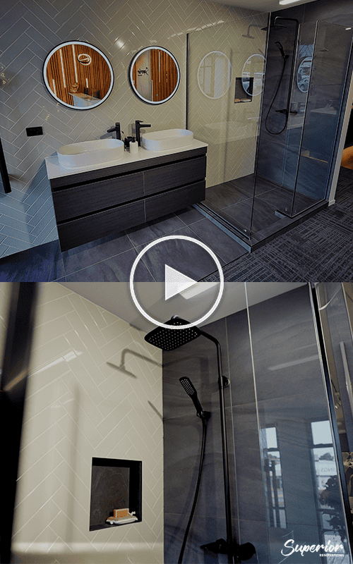 green-bathroom Renovation Showroom